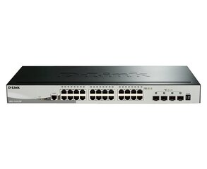 Коммутатор D-Link DGS-1510 L3 Gigabit Ethernet, 10/100/1000, черный цена и информация | Коммутаторы (Switch) | 220.lv