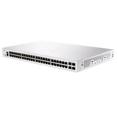 Сетевой коммутатор Cisco CBS250-48T-4G-EU Управляемый L2/L3 Gigabit Ethernet (10/100/1000), серебристый цена и информация | Коммутаторы (Switch) | 220.lv