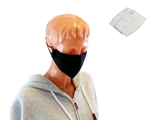 Kokvilnas maska ar filtru 2,5 PM cena un informācija | Pirmā palīdzība | 220.lv