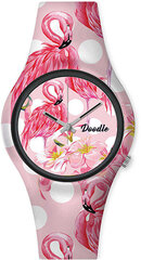 Doodle Nature Mood Flamingo DO35004 cena un informācija | Sieviešu pulksteņi | 220.lv
