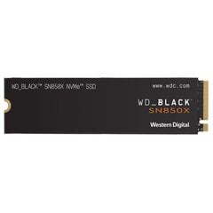 WD Black Western Digital SN850X NVMe SSD M.2 4TB cena un informācija | Iekšējie cietie diski (HDD, SSD, Hybrid) | 220.lv