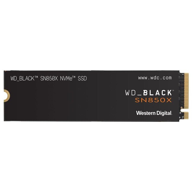 WD Black Western Digital SN850X NVMe SSD M.2 4TB цена и информация | Iekšējie cietie diski (HDD, SSD, Hybrid) | 220.lv