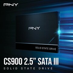 Жесткий диск PNY CS900 1 TB цена и информация | Внутренние жёсткие диски (HDD, SSD, Hybrid) | 220.lv