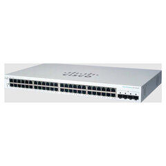 Cisco CBS220-48T-4G Managed L2 Gigabit Ethernet (10/100/1000) 1U White цена и информация | Коммутаторы (Switch) | 220.lv