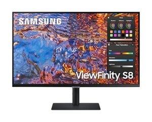 LCD Monitor|SAMSUNG|S32B800PXU|32"|Panel IPS|3840x2160|16:9|60Hz|5 ms|Pivot|Height adjustable|Tilt|Colour Black|LS32B800PXUXEN cena un informācija | Monitori | 220.lv