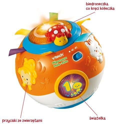 Vtech Mirdzošā Hula sfēra cena un informācija | Rotaļlietas zīdaiņiem | 220.lv