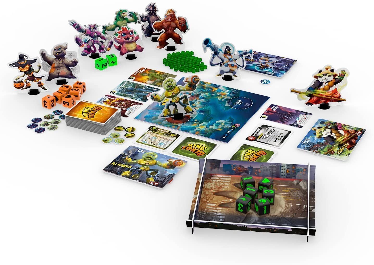 Galda spēle King of Tokyo: Monster Box cena un informācija | Galda spēles | 220.lv