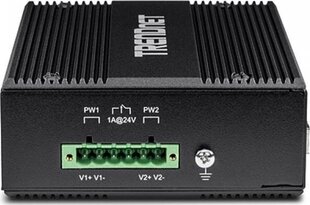 Переключатель Trendnet TI-UPG62 RJ-45 SFP Чёрный цена и информация | Коммутаторы (Switch) | 220.lv