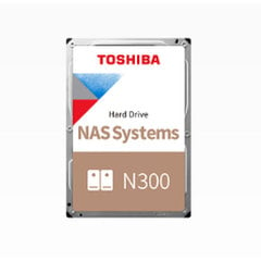 Cietais disks NAS Toshiba N300 8TB 7200 apgr./min cena un informācija | Toshiba Datortehnika | 220.lv