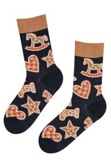 Хлопковые носки с имбирными пряниками GINGER GINGER-36-40 цена и информация | Женские носки | 220.lv