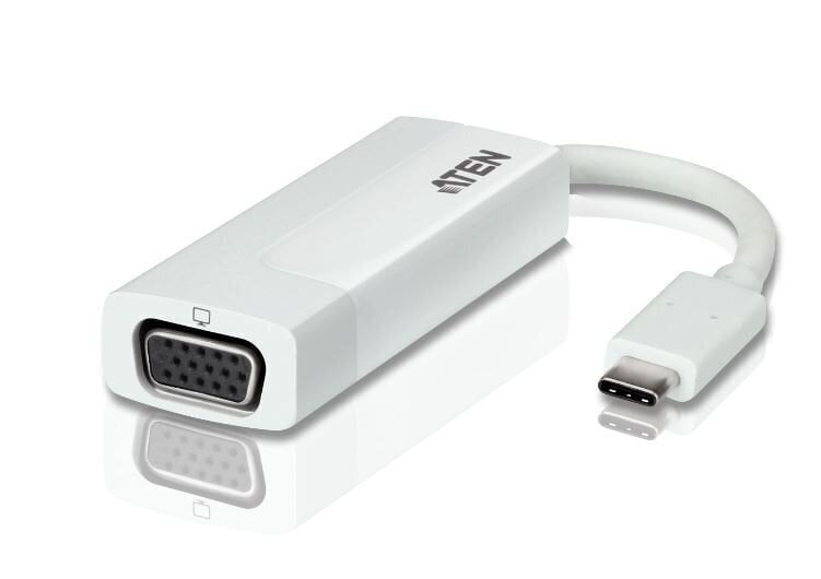 ATEN VGA adapteris ir USB-C цена и информация | Adapteri un USB centrmezgli | 220.lv