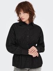 ONLY женская рубашка 15275233*01, черный 5715362341559 цена и информация | Женские блузки, рубашки | 220.lv