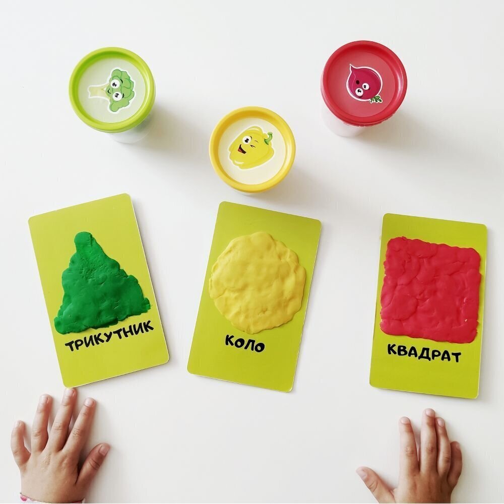 LOVIN’DO Radošais komplekts Modelēšanas plastalīns Play Dough - EKO Klasika 3 gab. 1+ gadi cena un informācija | Attīstošās rotaļlietas | 220.lv