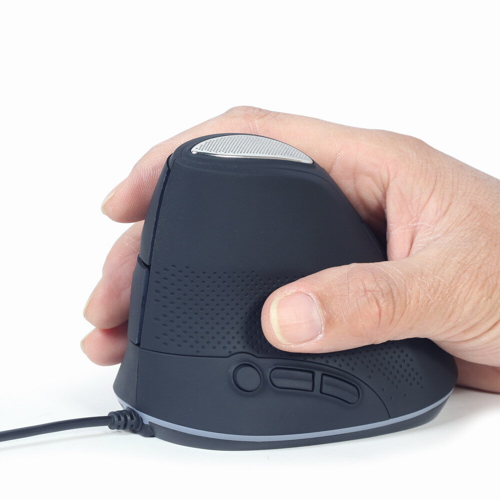 MOUSE USB OPTICAL SPACEGREY/ERGONOMIC MUS-ERGO-03 GEMBIRD cena un informācija | Peles | 220.lv