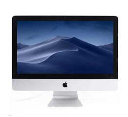iMac 2013 21,5" - Core i5 2.7GHz / 8GB / 256GB SSD / Silver (atjaunots, stāvoklis A) cena un informācija | Stacionārie datori | 220.lv