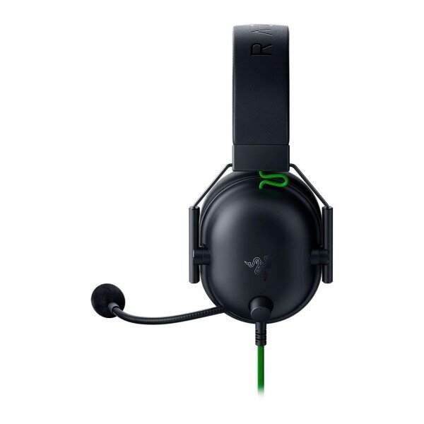 RAZER BlackShark V2 X melns austiņas ar vadu ar mikrofonu | 3.5mm cena un informācija | Austiņas | 220.lv