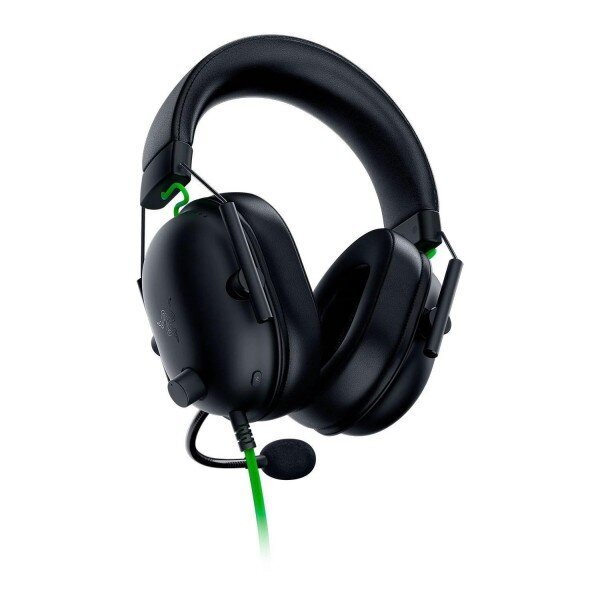 RAZER BlackShark V2 X melns austiņas ar vadu ar mikrofonu | 3.5mm cena un informācija | Austiņas | 220.lv