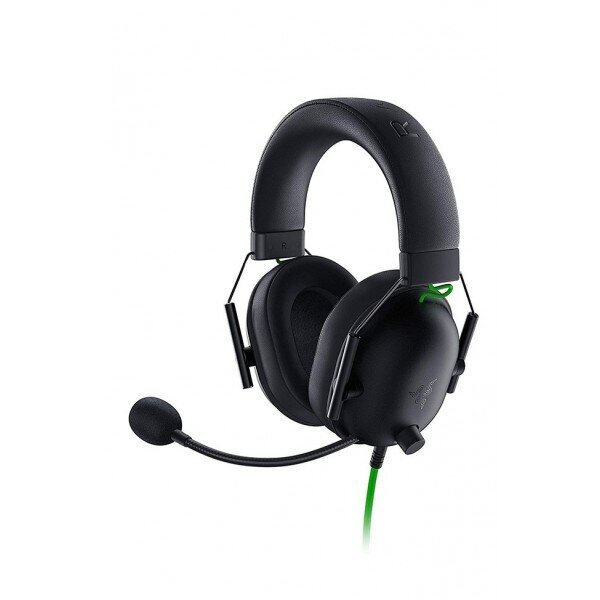 RAZER BlackShark V2 X melns austiņas ar vadu ar mikrofonu | 3.5mm cena un informācija | Austiņas | 220.lv