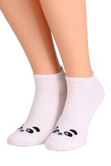 Хлопковые носки белого цвета для мужчин и женщин OLYMPIC цена и информация | Женские носки | 220.lv