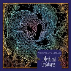 Super Scratch Art Pads: Mythical Creatures: Mythical Creatures цена и информация | Книги для малышей | 220.lv