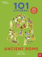 British Museum 101 Stickers! Ancient Rome цена и информация | Книги для малышей | 220.lv