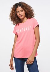 Mustang sieviešu t-krekls 1013222*8142, rozā 4058823092975 цена и информация | Женские футболки | 220.lv