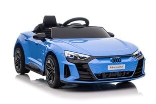 Bērnu vienvietīgs elektromobilis - Audi E GT, zils cena un informācija | Bērnu elektroauto | 220.lv