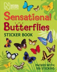Sensational Butterflies Sticker Book цена и информация | Книги для самых маленьких | 220.lv