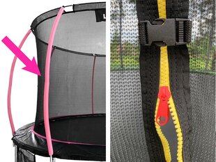 Iekšējais tīkls Lean Sport Max batutam, 244cm, rozā krāsā cena un informācija | Batuti | 220.lv