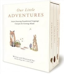 Our Little Adventure Series: A Modern Heirloom Books Set Featuring First Words and Language Development cena un informācija | Grāmatas mazuļiem | 220.lv