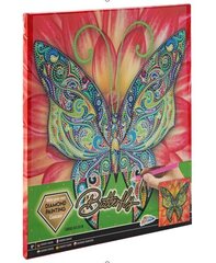 Картина стразами Grafix Butterfly, 30 х 30 см цена и информация | Grafix Товары для детей и младенцев | 220.lv