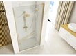 Rea Hugo 90 Gold Brushed dušas durvis цена и информация | Dušas kabīnes | 220.lv