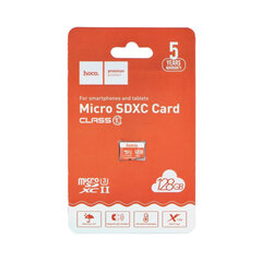 HOCO Atmiņas karte microSD TF High Speed Class 10 — 128GB цена и информация | Карты памяти для фотоаппаратов | 220.lv