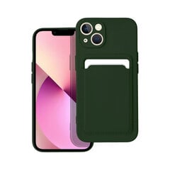 Forcell CARD apvalks priekš iPhone 14 Plus (6,7") - Zaļš cena un informācija | Telefonu vāciņi, maciņi | 220.lv