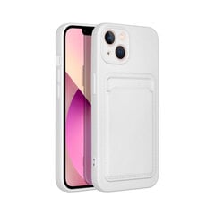 Forcell CARD apvalks priekš iPhone 14 Plus (6,7") - Balts цена и информация | Чехлы для телефонов | 220.lv