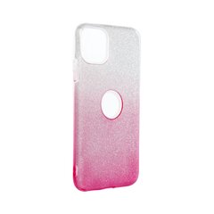 Forcell Shining apvalks priekš iPhone 14 Pro (6,1″) - Sudrabs/Rozā cena un informācija | Telefonu vāciņi, maciņi | 220.lv