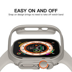 Чехол для Apple Watch Ultra, 49мм — Starlight цена и информация | Аксессуары для смарт-часов и браслетов | 220.lv