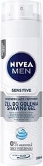 Регенерирующий гель для бритья Nivea Men Sensitive Recovery, 200 мл цена и информация | Косметика и средства для бритья | 220.lv