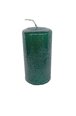 Steinhart cilindriska svece Brillantina, 2 gb, zaļa, 11 x 5.7 cm