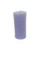 Steinhart cilindriska svece Sponge, lillā, 2 gb, 12 x 5.7 cm