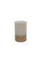 Steinhart cilindriska svece, balta, ar krāsainiem spīdumiem, 2 gb, 10 x 6.8 cm cena un informācija | Sveces un svečturi | 220.lv