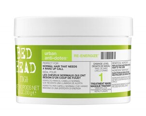 Освежающая маска для волос Tigi Bed Head Urban Antidotes Re-Energize, 200 гр цена и информация | Средства для укрепления волос | 220.lv