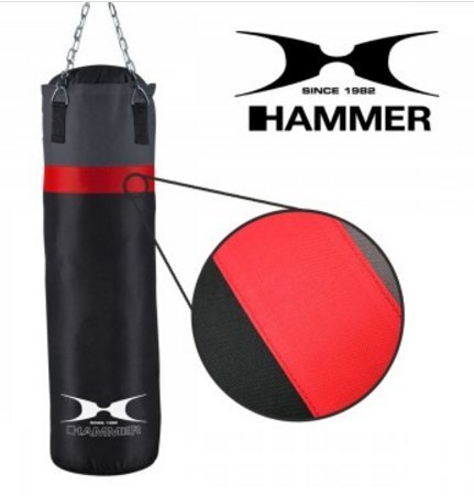 Boksa maiss Hammer Cobra 100x30 cm cena un informācija | Bokss un austrumu cīņas | 220.lv