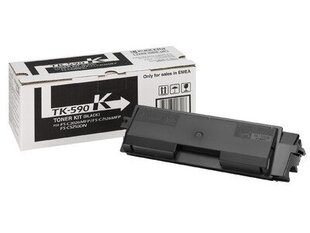 Toner Kyocera TK-590K| 7000 pages | Black | M6026cdn FS-C2026MFP C2126MFP cena un informācija | Kārtridži lāzerprinteriem | 220.lv