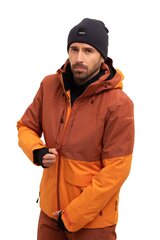 Icepeak vīriešu jaka 100g Callahan56226-2*460, brūna/oranža 6438522677365 cena un informācija | Vīriešu virsjakas | 220.lv