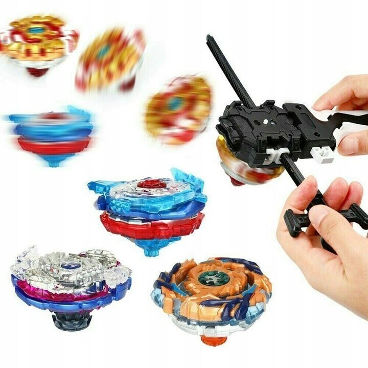 Spinning Beyblade Burst Evolution Kit Arena Stadium Doy Doy kaujas komplekts, zils 168-6 bērniem cena un informācija | Attīstošās rotaļlietas | 220.lv