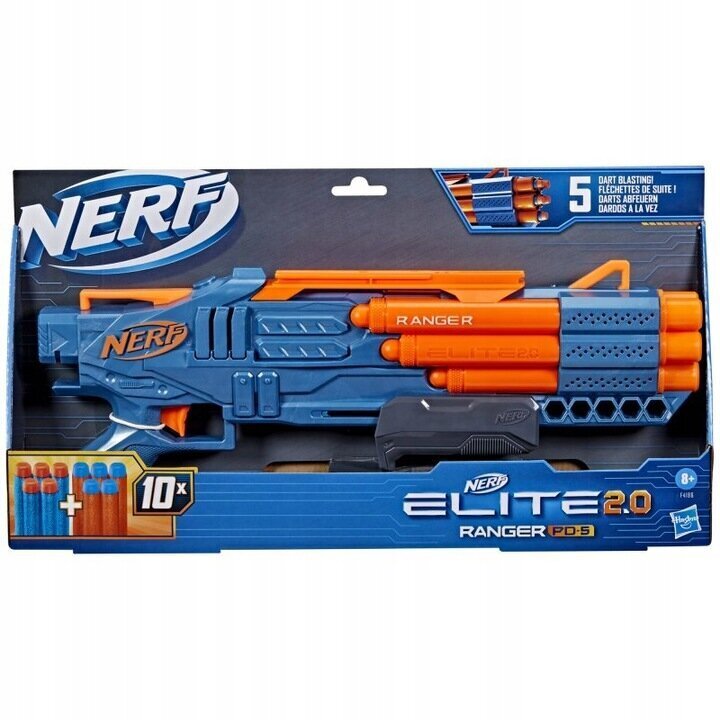 NERF ELITE 2.0 RANGER šautenes palaišanas ierīce + MĒRĶI + 50 bultiņas cena un informācija | Rotaļlietas zēniem | 220.lv