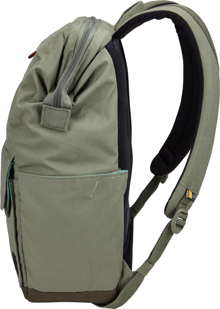 Case Logic LODP114PTG Notebook Backpack/ For 14&quot;/ LoDo Medium Daypack/ Petrol Green cena un informācija | Somas portatīvajiem datoriem | 220.lv