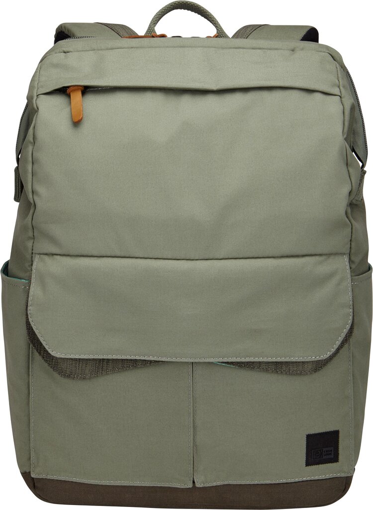 Case Logic LODP114PTG Notebook Backpack/ For 14&quot;/ LoDo Medium Daypack/ Petrol Green cena un informācija | Somas portatīvajiem datoriem | 220.lv