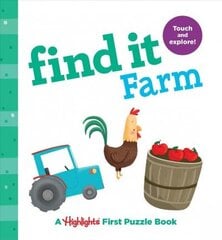 Find it Farm: Baby's First Puzzle Book cena un informācija | Grāmatas mazuļiem | 220.lv